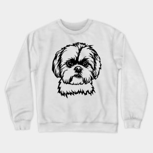 Shih Tzu Lover Shitzu Dog Crewneck Sweatshirt